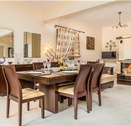 5 bedroom villa with pool & seaview, Perithia, sleeps 10